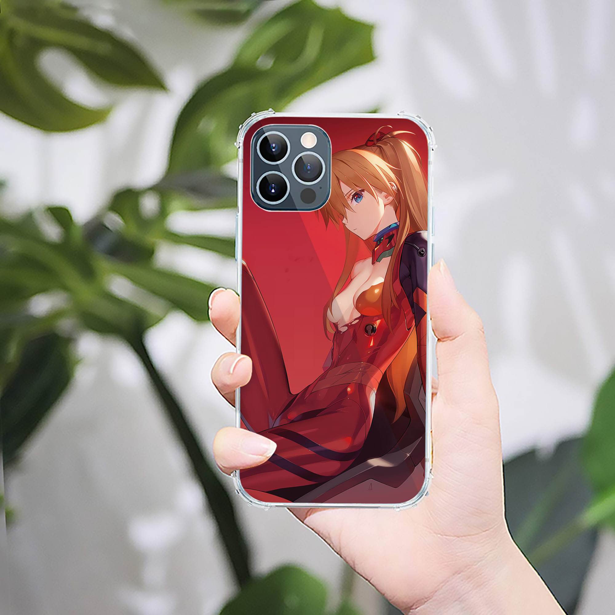 （画像用） EVA 新世紀エヴァンゲリオン 【iPhone 12シリーズ対応】透明スマホケース（クリアソフトケース）